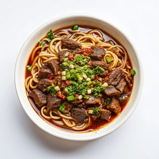 Spicy Noodles Steak