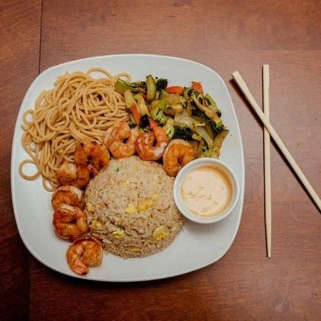 Hibachi Shrimp.